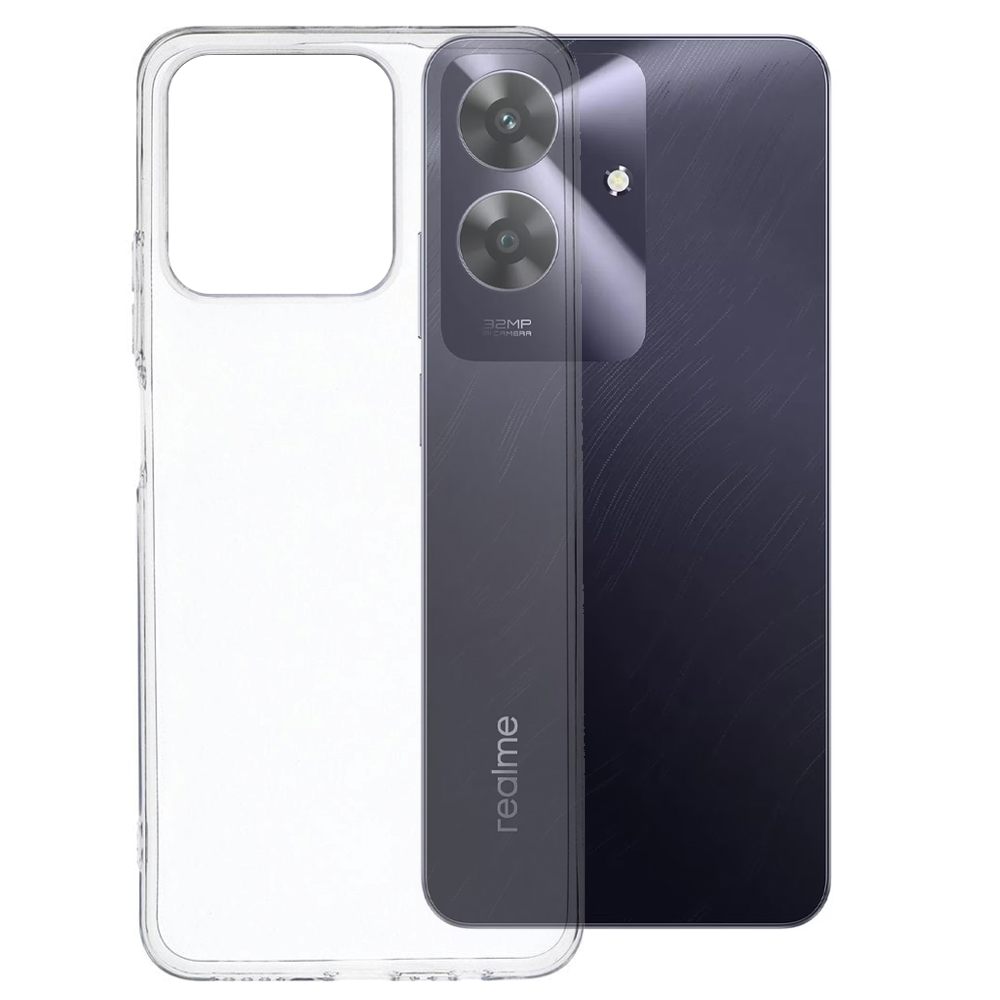 Силиконов калъф за Realme Note 60, 0.5mm, Прозрачен