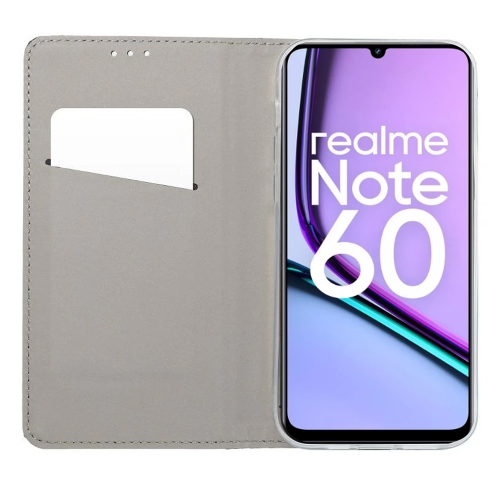 Калъф Тефтер Smart Book за Realme Note 60, Син