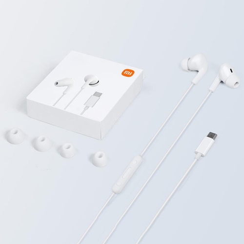 Слушалки с микрофон Xiaomi USB-C, Бял