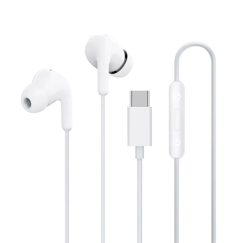 Слушалки с микрофон Xiaomi USB-C, Бял