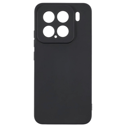 Силиконов калъф Matte за Xiaomi 15 5G, Черен