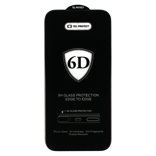 Стъклен протектор 6D Pro Full Glue за Xiaomi 15 5G, Черен
