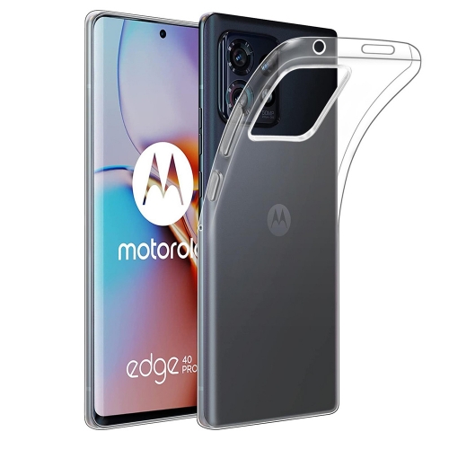 Силиконов калъф за Motorola Edge 40 Pro, 0.5mm, Прозрачен
