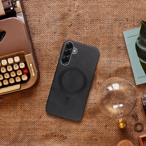 Удароустойчив калъф Gentleman Mag Cover за Samsung Galaxy A36 5G / A37 5G, Черен
