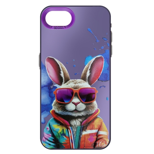 Удароустойчив калъф SOCOOL за iPhone 16e/17e, Заек