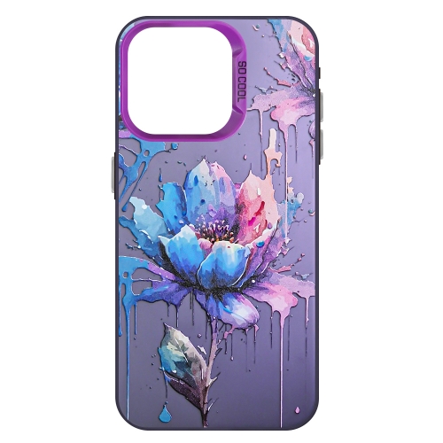 Удароустойчив калъф SOCOOL за iPhone 16 Pro, Цвете