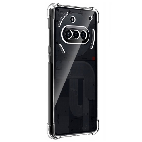 Силиконов калъф Techsuit Shockproof за Nothing Phone 3a, Прозрачен