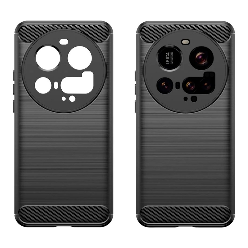 Силиконов Калъф Techsuit Carbon Fibre Brushed за Xiaomi 15 Utra, Черен