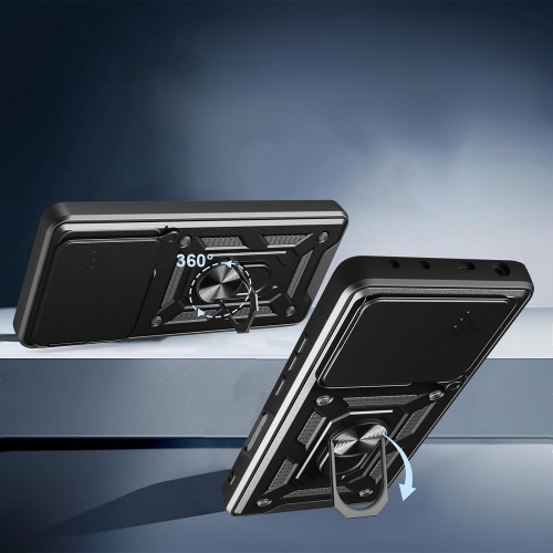 Удароустойчив калъф Techsuit CamShield за Huawei Honor 400 Lite, Черен