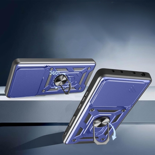 Удароустойчив калъф Techsuit CamShield за Huawei Honor 400 Lite, Син