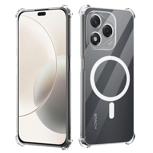 Силиконов калъф Techsuit MagSF Pro за Honor 400 Lite, Прозрачен