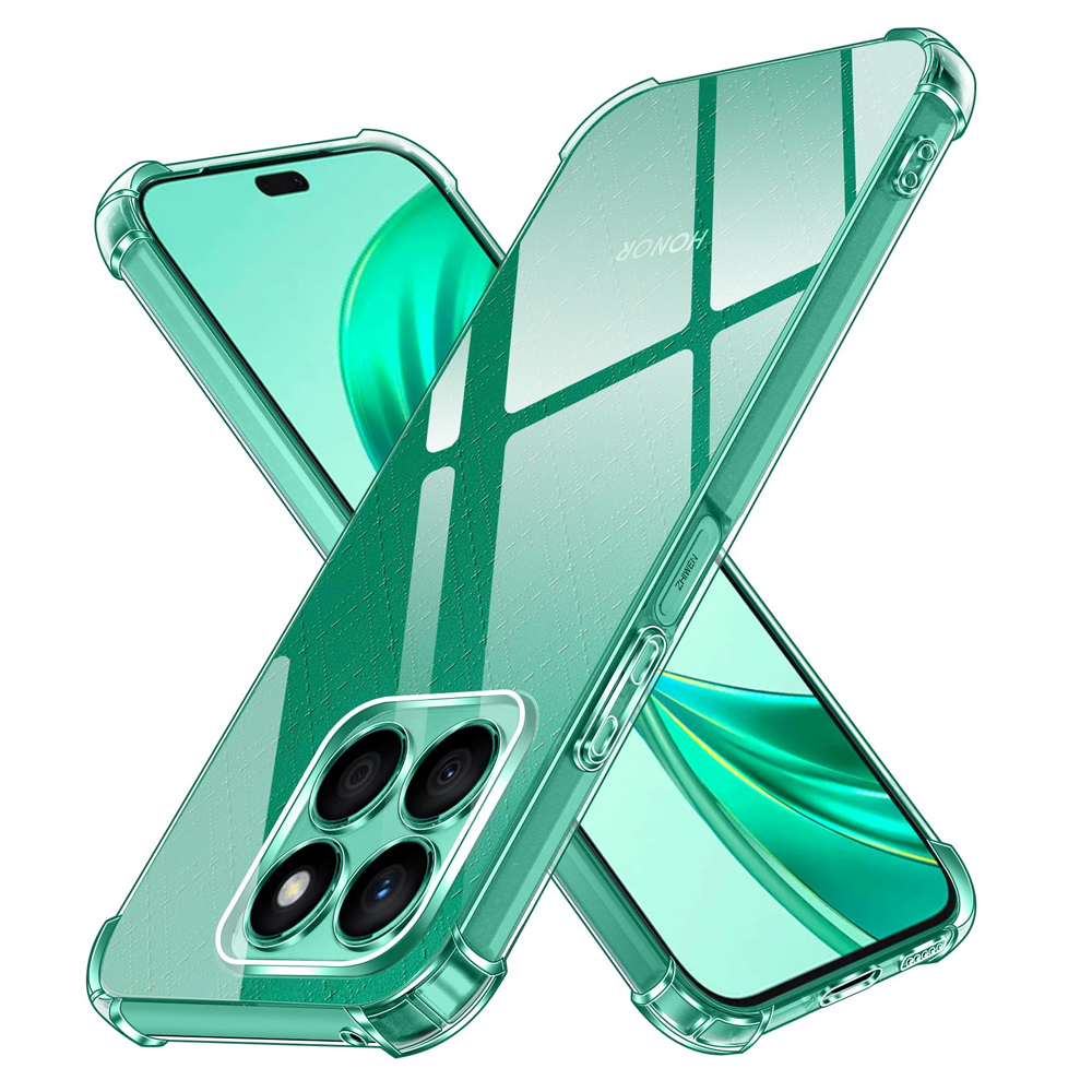 Силиконов калъф Techsuit Shockproof за Honor X8c, Прозрачен