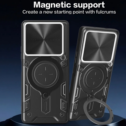 Удароустойчив калъф Techsuit Camguard pro за Motorola Edge 60 / Edge 60 Fusion, Черен
