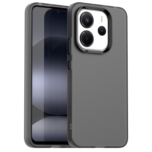 Удароустойчив калъф Shockproof Matt за Xiaomi Redmi Note 14 4G, Черен