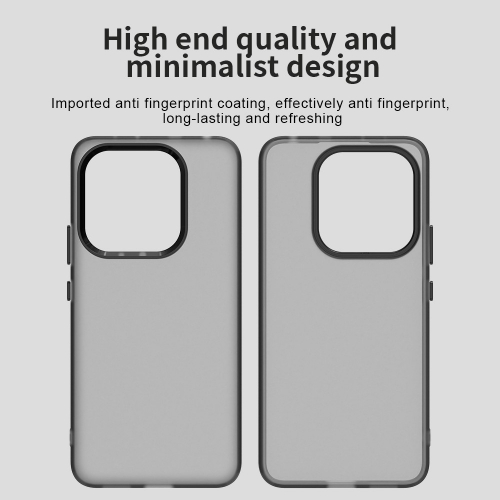 Удароустойчив калъф Shockproof Matt за Xiaomi Redmi Note 14 4G, Черен