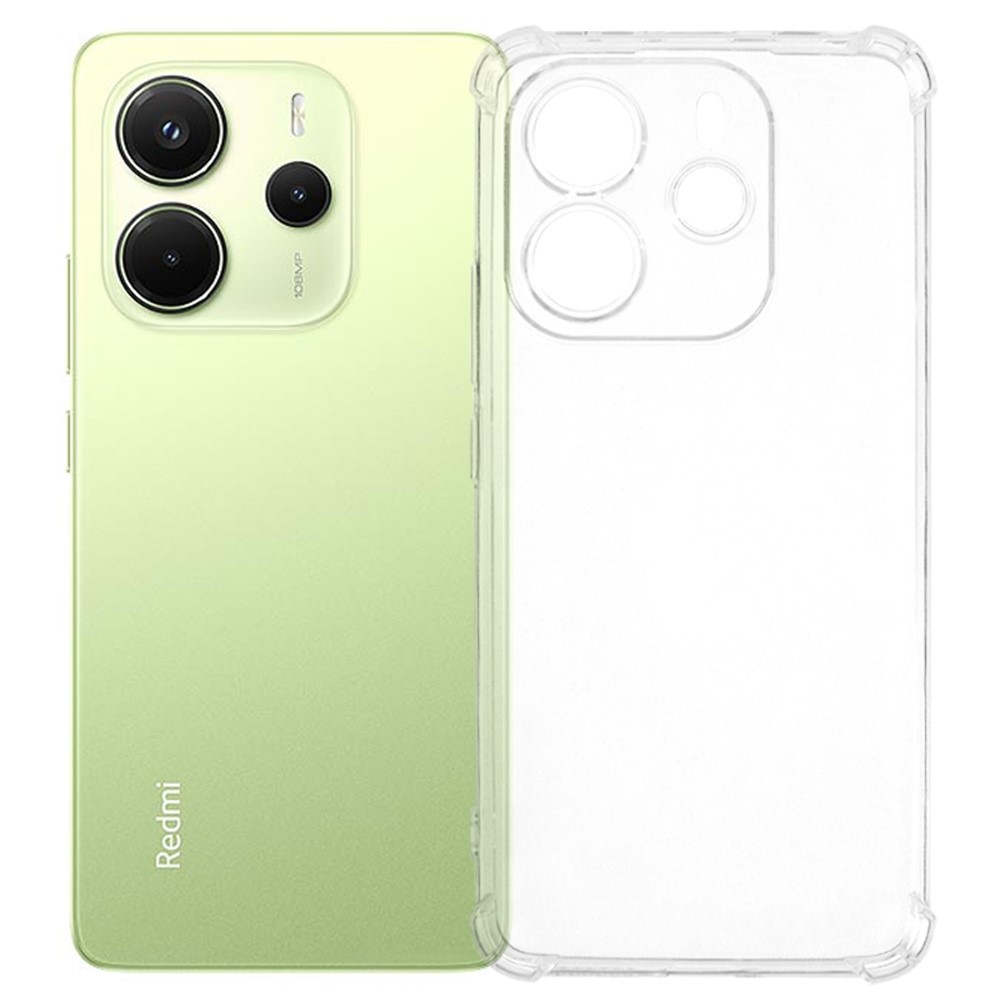 Силиконов калъф Anti-drop за Xiaomi Redmi Note14 4G, Прозрачен
