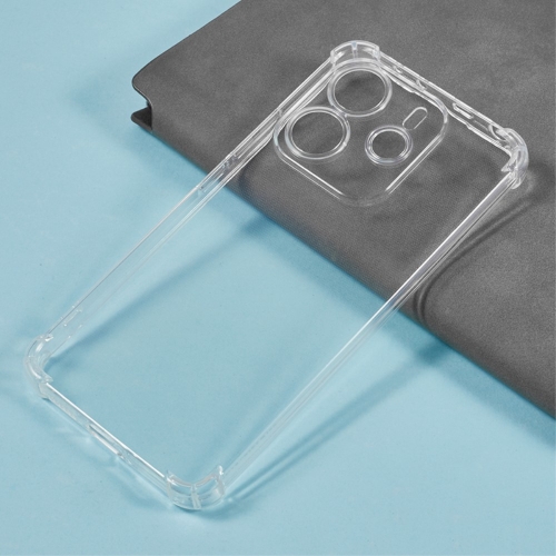 Силиконов калъф Anti-drop за Xiaomi Redmi Note14 4G, Прозрачен