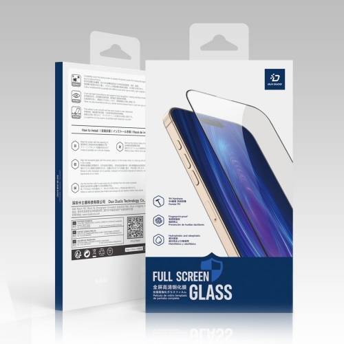 Стъклен Протектор 9D Full DUX DUCIS за Huawei Honor 400 Lite, Черен