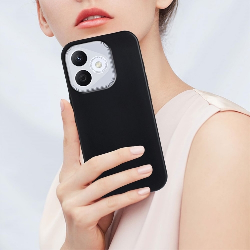 Силиконов калъф Soft Matte за Huawei Honor 400 Lite, Черен