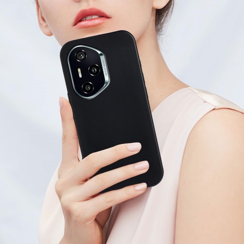 Силиконов калъф Soft Matte за Huawei Honor 400, Черен