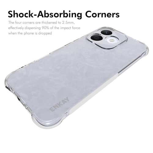 Силиконов калъф ENKAY Anti-Drop за Huawei Honor 400 Lite, Прозрачен