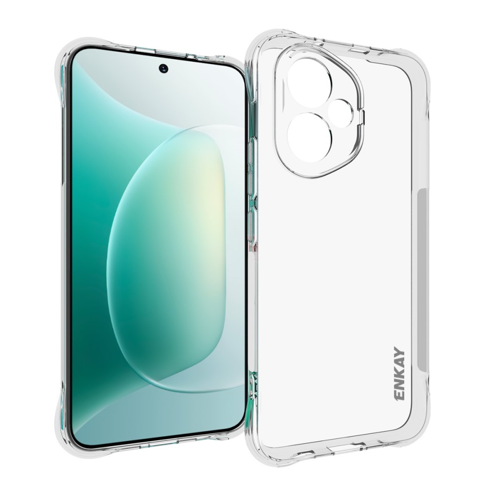Силиконов калъф ENKAY Anti-Drop за Huawei Honor 400, Прозрачен