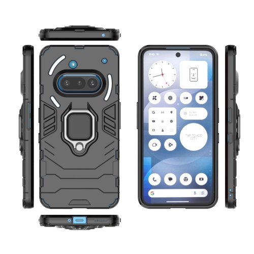 Удароустойчив Калъф Hybrid Cover за Nothing Phone (3a), Черен