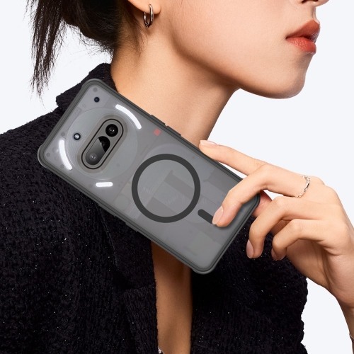 Удароустойчив калъф MagSF Anti Drop за Nothing Phone (3a), Черен