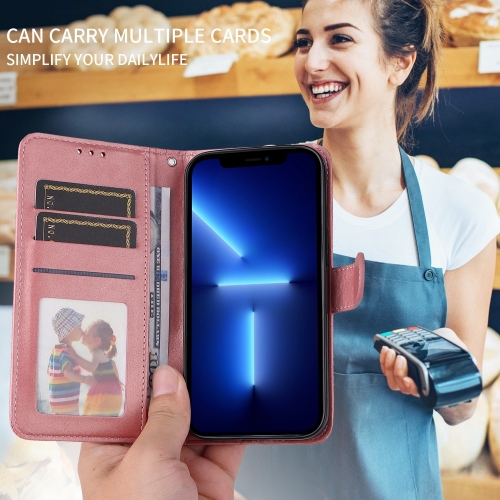 Калъф тефтер Wallet Stand Leather за Honor 400 Lite, Розов