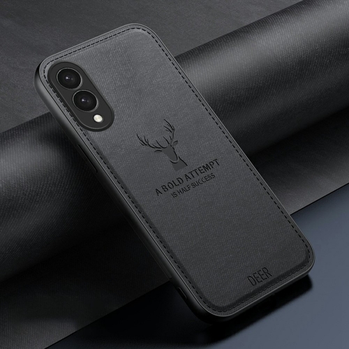 Удароустойчив калъф Soft Deer за Samsung Galaxy S25 Edge, Черен