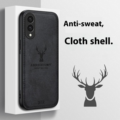 Удароустойчив калъф Soft Deer за Samsung Galaxy S25 Edge, Черен