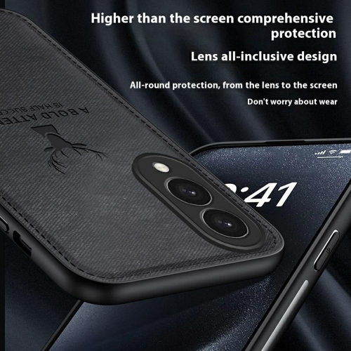 Удароустойчив калъф Soft Deer за Samsung Galaxy S25 Edge, Черен