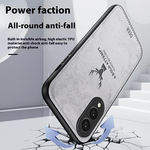 Удароустойчив калъф Soft Deer за Samsung Galaxy S25 Edge, Сив