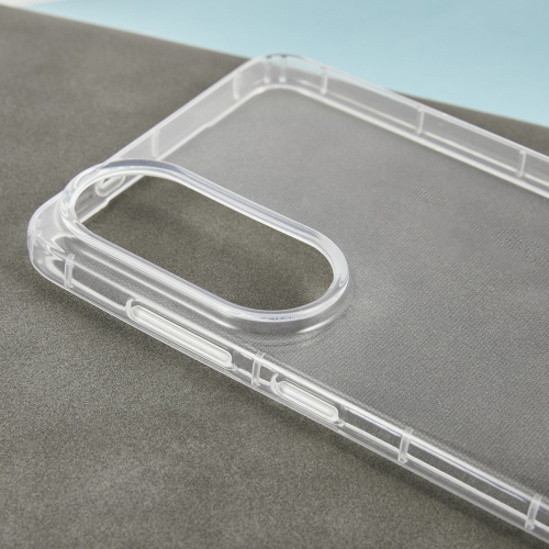 Силиконов калъф за Samsung Galaxy S25 Edge, Прозрачен
