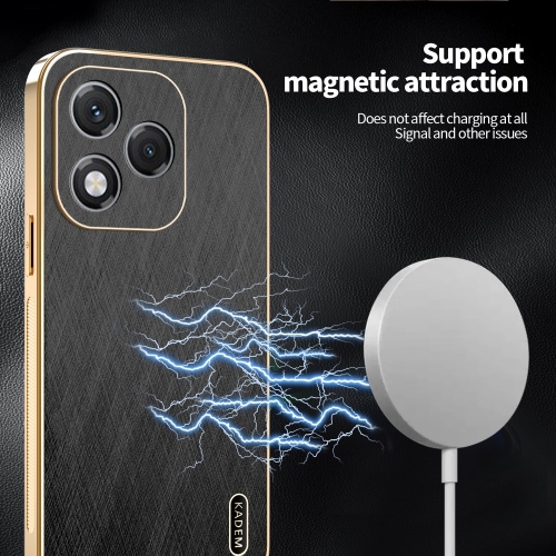 Удароустойчив калъф KADEM Silk за Huawei Honor 400 Lite, Черен