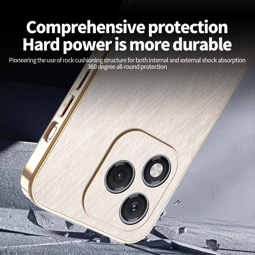 Удароустойчив калъф KADEM Silk за Huawei Honor 400 Lite, Златист