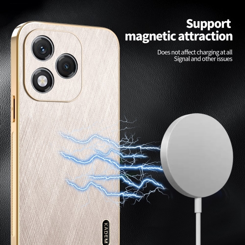 Удароустойчив калъф KADEM Silk за Huawei Honor 400 Lite, Златист