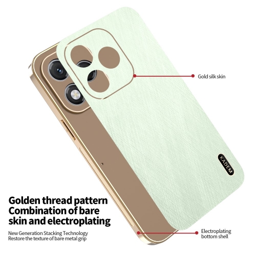 Удароустойчив калъф KADEM Silk за Huawei Honor 400 Lite, Зелен