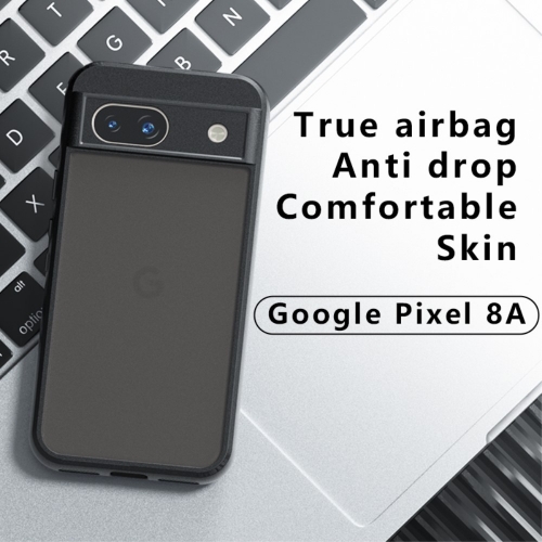 Удароустойчив калъф Shockproof Matte за Google Pixel 8a, Черен