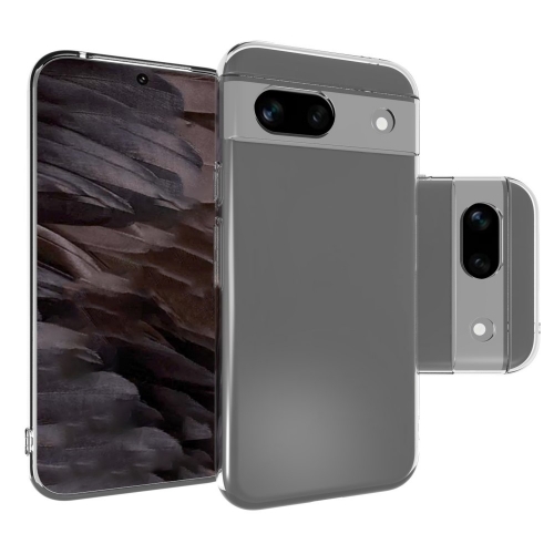 Силиконов калъф за Google Pixel 8a, Прозрачен