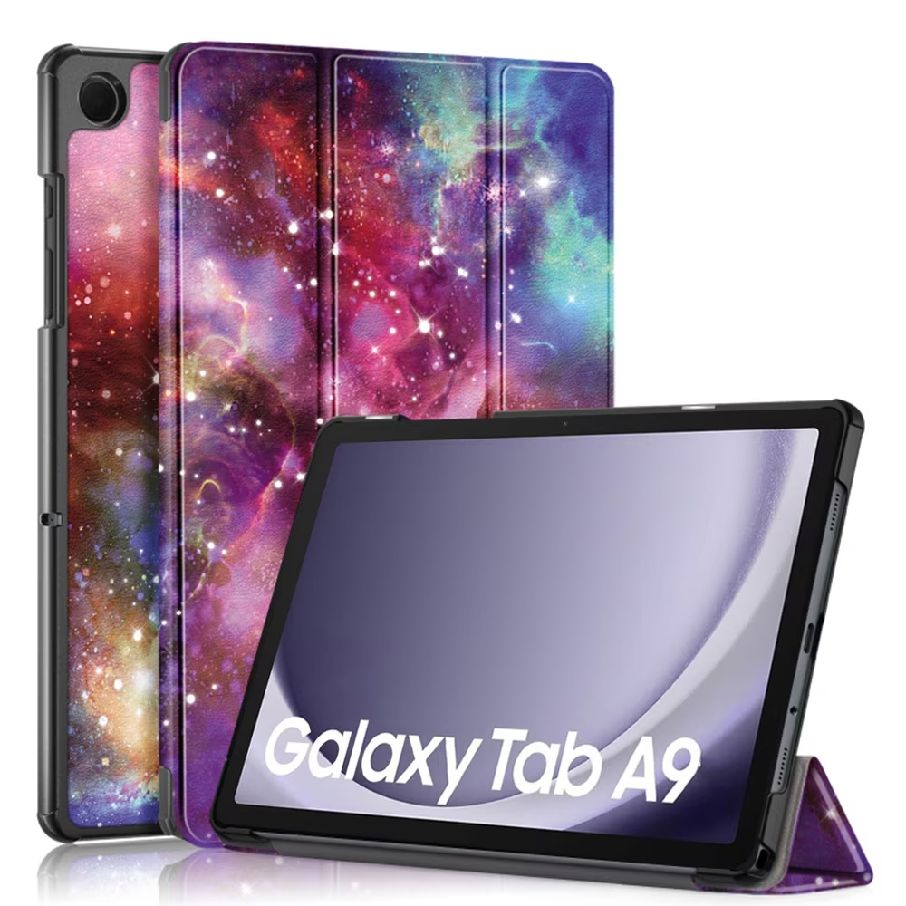 Калъф тефтер Techsuit FoldPro за таблет Samsung Galaxy Tab A9, Галактика