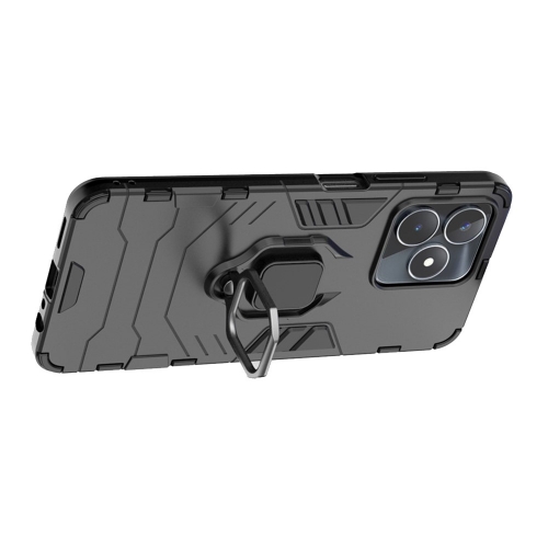 Удароустойчив Калъф Hybrid Cover за Realme C53, Ring Holder, Черен