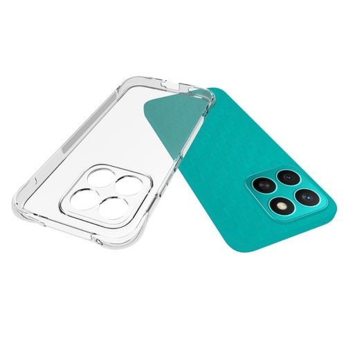 Силиконов калъф Non-Slip за Honor X8c 4G, Прозрачен