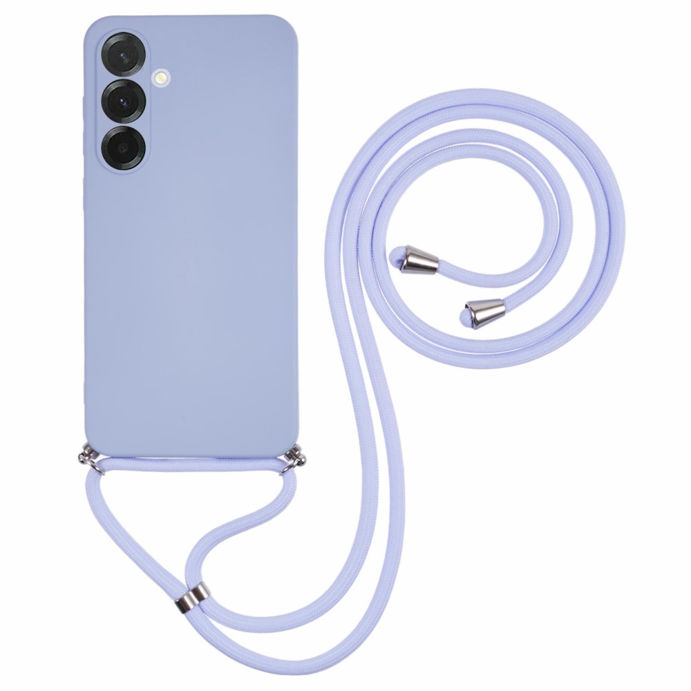 Силиконов калъф Strap Silicone за Samsung Galaxy A56 5G, Светло лилав