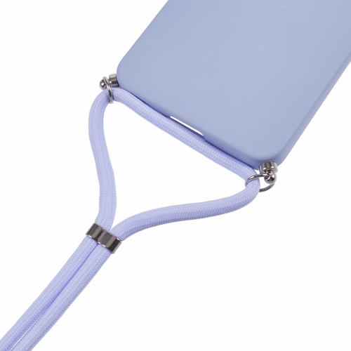 Силиконов калъф Strap Silicone за Samsung Galaxy A56 5G, Светло лилав