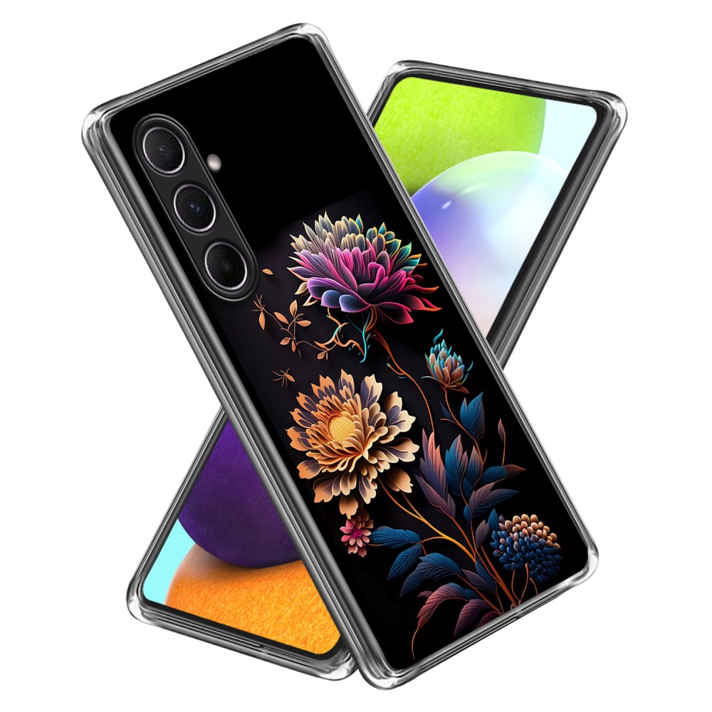 Силиконов калъф за Samsung Galaxy A56 5G, Цветя