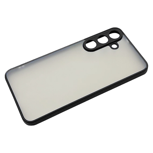 Удароустойчив калъф Color Button Bumper за Samsung Galaxy A56 5G, Черен