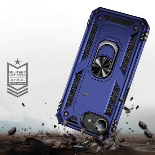 Удароустойчив калъф Hybrid Cover за iPhone 16e/17e, Син