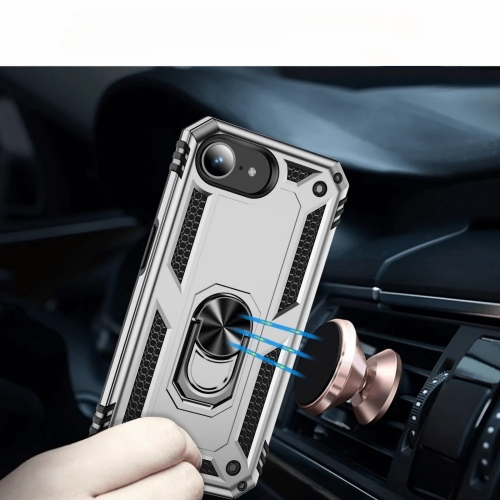 Удароустойчив калъф Hybrid Cover за iPhone 16e/17e, Сребрист