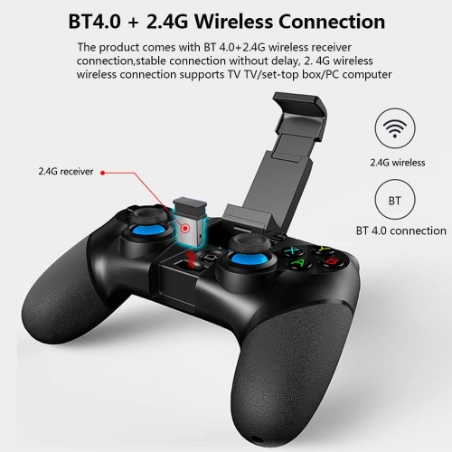 Универсален безжичен геймпад контролер за iOS и Android iPega PG-9156 Batman Bluetooth Gamepad Wireless Controller